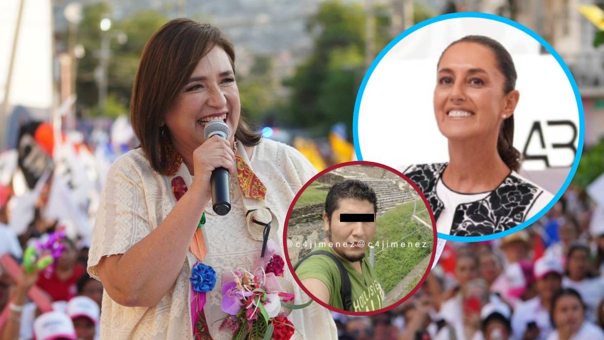 Xóchitl Gálvez acusa a Claudia Sheinbaum de ocultar la realidad sobre los feminicidios en CDMX, tras la captura de un presunto asesino serial. Foto: Redes Sociales