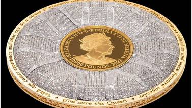 Crean moneda conmemorativa por primer aniversario luctuoso de la Reina Isabel II