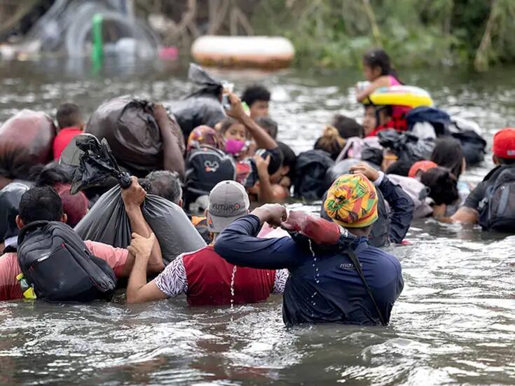 INM rescata a 74 migrantes durante tres operativos en el Río Bravo