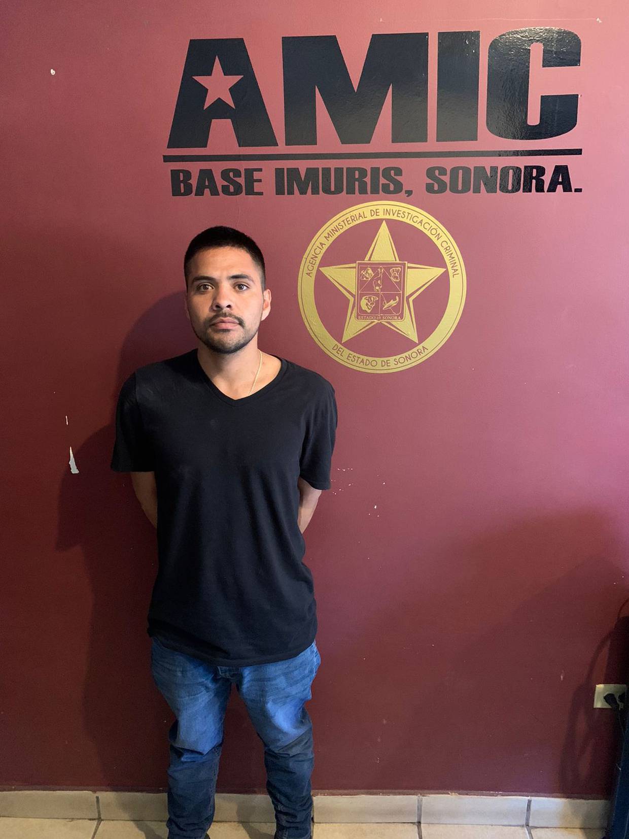 Kevin Jorge Jesús “N”, de 29 años de edad fue recapturado hoy en Ímuris luego de fugarse del Cereso de Nogales, el pasado sábado | FOTO Especial