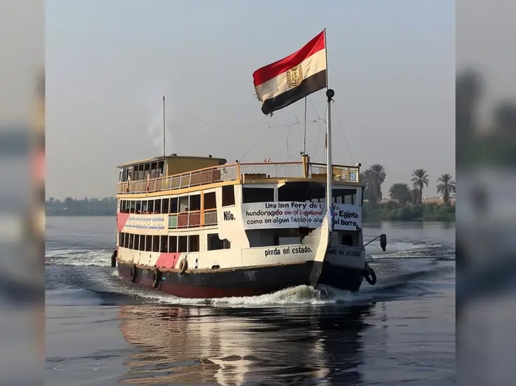 Mueren 6 mujeres egipcias en Río Nilo por accidente en Ferry