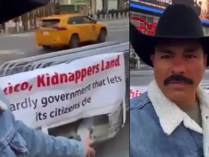 Desde Nueva York, Fernando protesta el secuestro de su padre en Chiapas