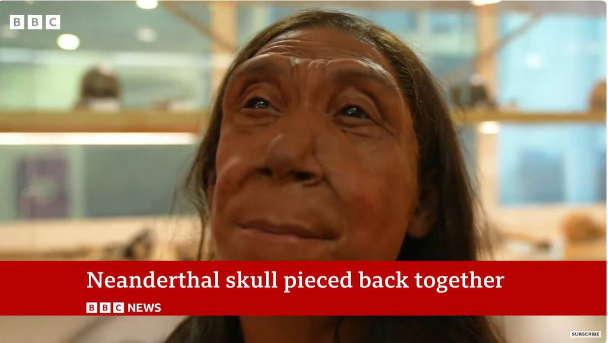 Recreación facial de Shanidar Z, una mujer neandertal de 75,000 años de antigüedad, revela sorprendentes similitudes con los humanos modernos, desafiando nuestras percepciones sobre nuestros antiguos parientes.