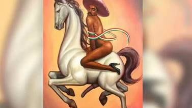 Fabián Cháirez, el artista que pintó a Zapata feminizado