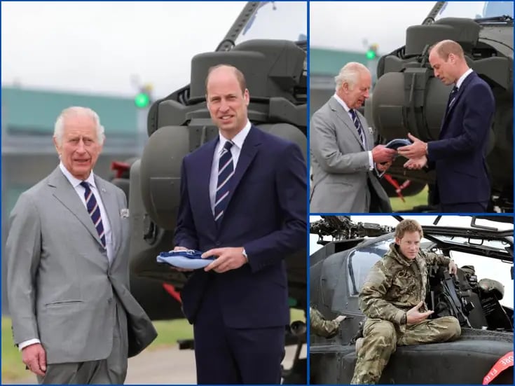 Rey Carlos III transfiere al príncipe William cargo de Coronel en Jefe del Cuerpo Aéreo del Ejército; ¿Un duro golpe para Harry?