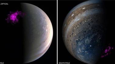 Las raras auroras de rayos X en Júpiter dejan de ser un misterio