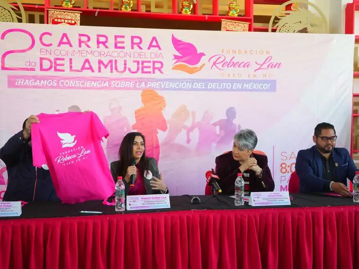 Fundación Rebeca Lan presenta segunda carrera en conmemoración del Día de la Mujer