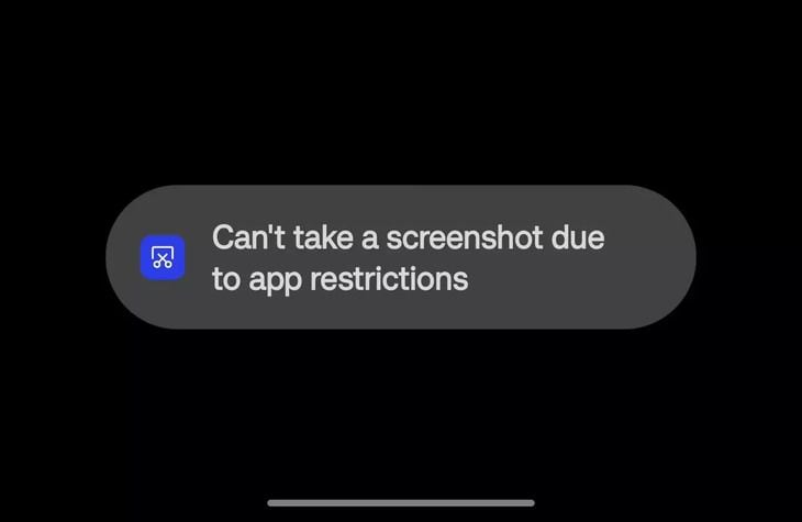 WhatsApp will no longer allow you to capture the screen in the profile image.