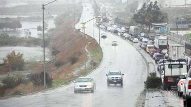 Lluvias en Tijuana: IMOS llama a reducir al máximo posible la movilidad