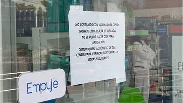 “No hay fecha de llegada”: Vacuna Pfizer contra Covid sigue agotada en farmacias de CDMX