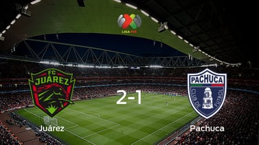  FC Juárez se hace fuerte en casa y consigue vencer a Pachuca (2-1)
