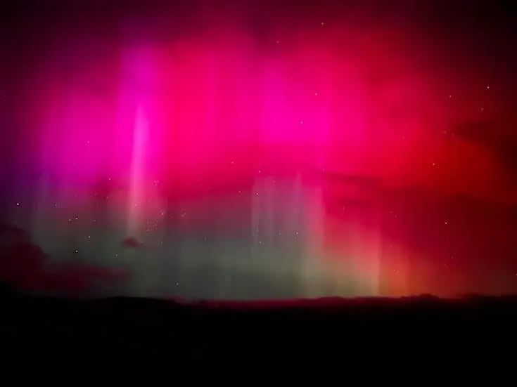 Auroras boreales pueden ser visibles en Sonora y Arizona este fin de semana