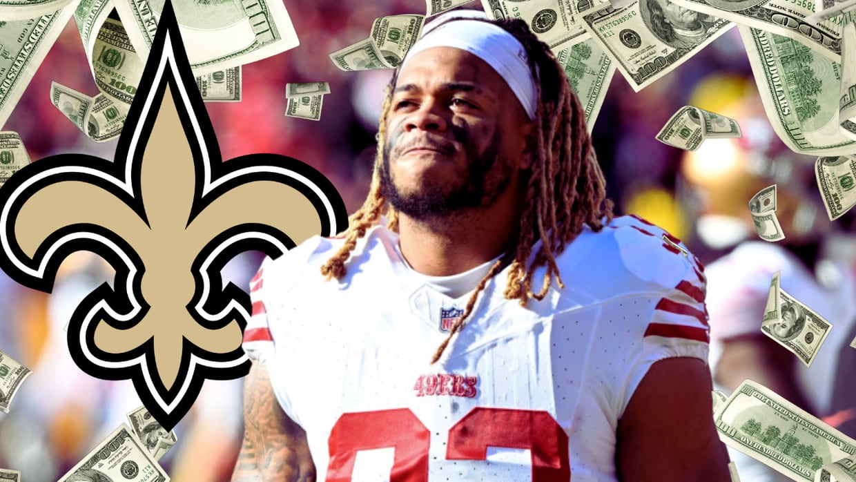 NFL: Chase Young firma con los New Orleans Saints por 1 año y $13 millones de dólares