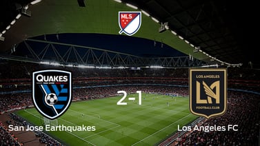 San Jose Earthquakes compromete el liderato de Los Angeles FC (2-1)