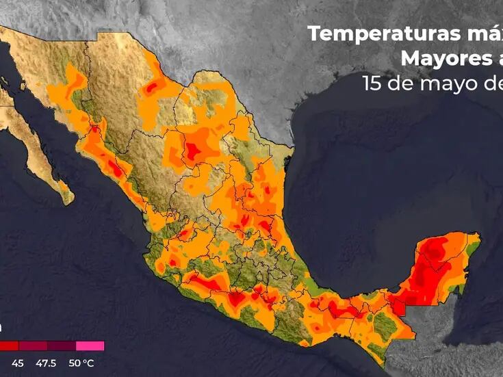 Pronóstico del clima: Ambiente caluroso a muy caluroso en México