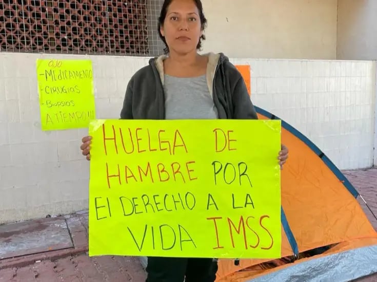 Cumple Marisela Barboza más de un mes en huelga de hambre