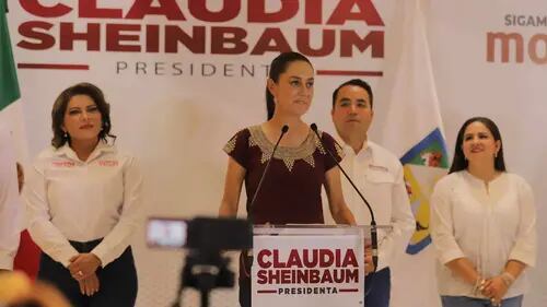 Sheinbaum dice que no presentará denuncia contra encapuchados en Chiapas