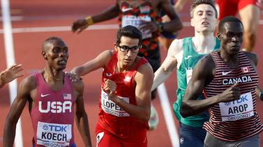 Avanza Tonatiú López a semifinales de 800 metros en Mundial de Atletismo