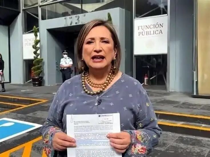 Xóchitl Gálvez presenta demanda contra Morena por presunta extorsión 