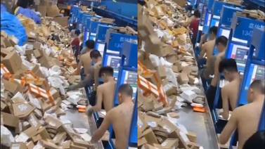 VIDEO de un almacén de Temu se viraliza en redes 