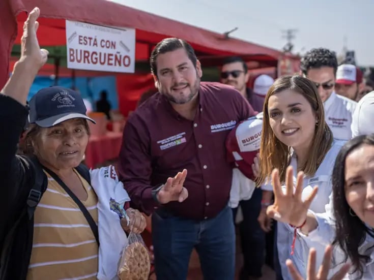 Recorre candidato Ismael Burgueño Ruiz mercado sobrerruedas del Mariano Matamoros