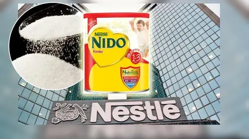 ONG acusa a Nestlé de “crear bebés adictos al azúcar”