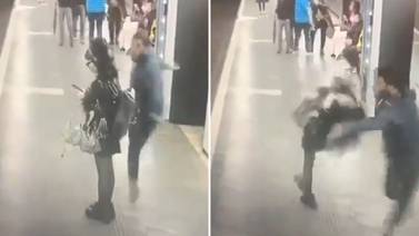 Video: Hombre agrede a por lo menos 10 mujeres en el Metro de Barcelona, autoridades lo detienen