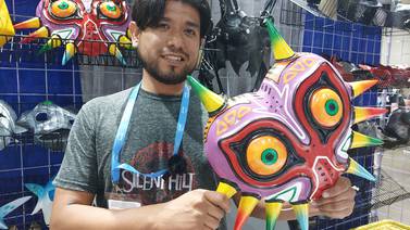 Tijuanense crea máscaras que son sensación en el Comic Con San Diego