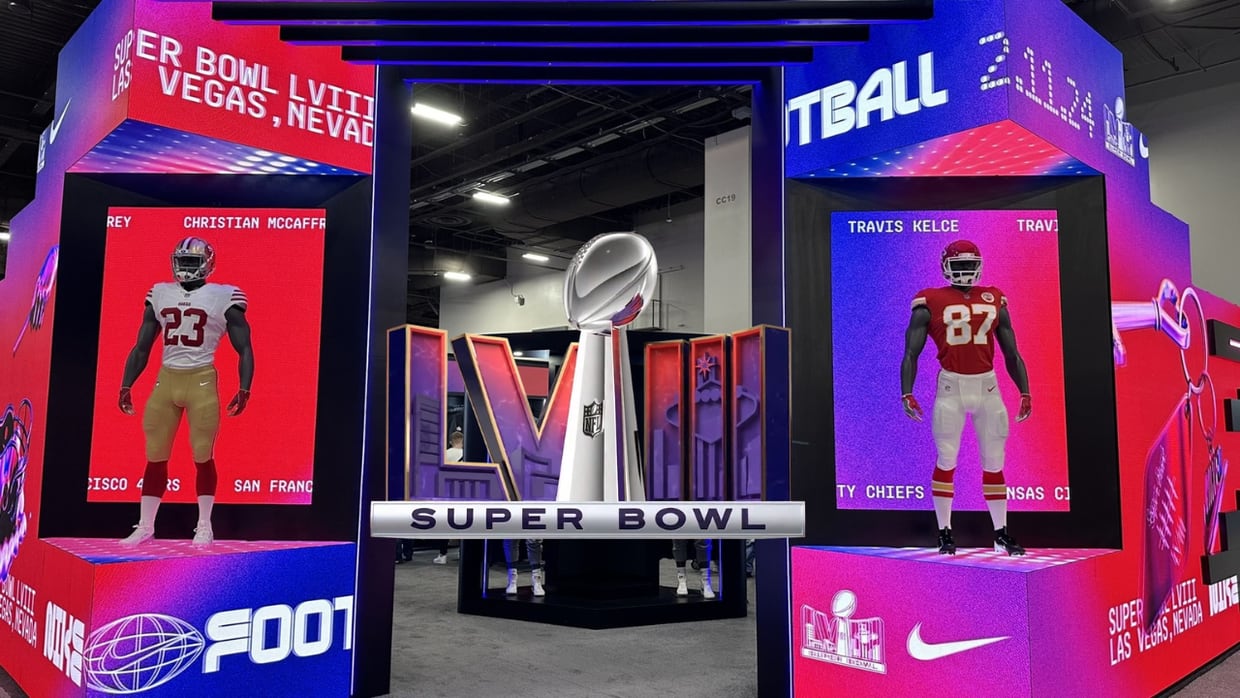 NFL: ¿Cuánto costará la merch oficial del Super Bowl LVIII en la tienda oficial de Las Vegas?