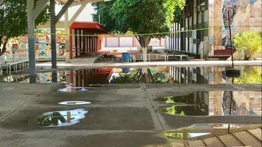 Lluvias inundaron los sistemas eléctricos de la Técnica 11; alumnos permanecen sin clases por trabajos de rehabilitación