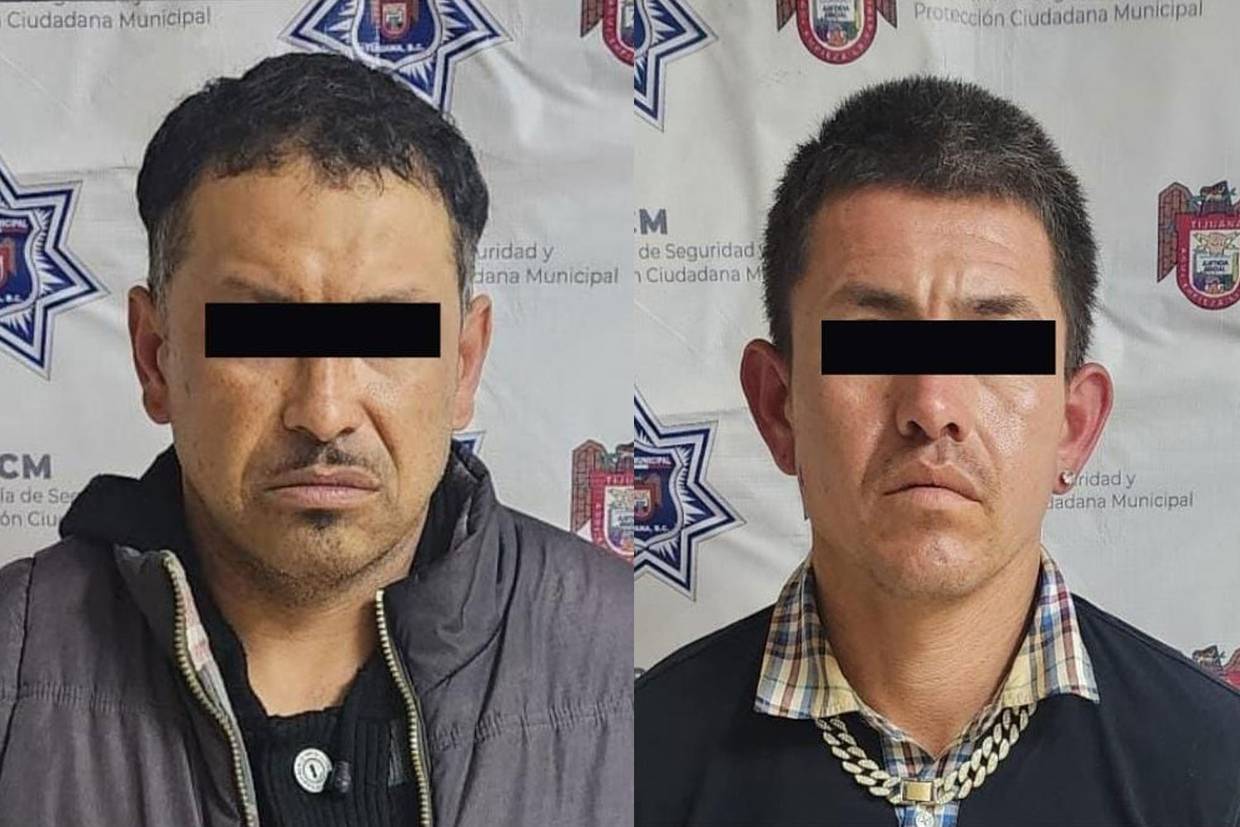 Los detenidos se identificaron como Francisco “N” de 41 y Luis “N” de 30 años.