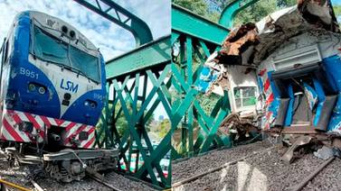 Accidente de trenes en Argentina deja al menos 30 personas hospitalizadas 