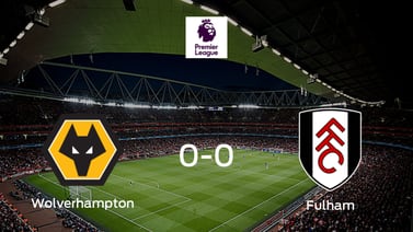 Wolverhampton Wanderers y Fulham firman un empate sin goles (0-0)
