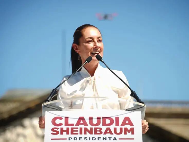 Claudia Sheinbaum promete preservar el legado de AMLO en su campaña