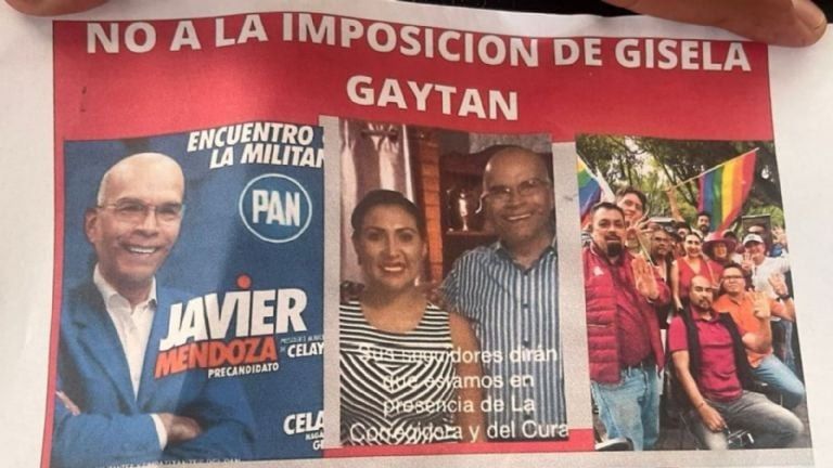 En Morena acusaban que Gisela Gaytán presuntamente fue impuesta como candidata; recordaban su pasado en el PRI.