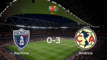 América se queda con los tres puntos frente a Pachuca (3-0)