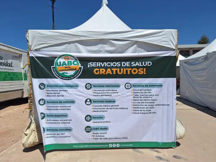 Realiza UABC brigada de salud en Ángeles de Puebla