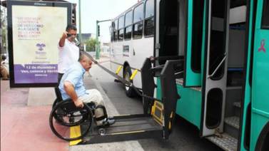 Moviliza línea 07 a más personas con discapacidad