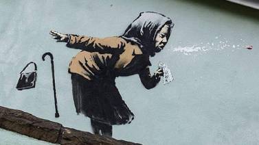 Banksy deja su huella en pueblos costeros al Este de Inglaterra