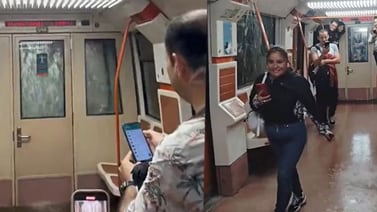 VIDEO: Lluvia inunda vagón del Metro en Madrid y usuarios comparten videos