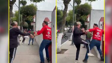 VIDEO: Candidato del PRI es agredido durante actividades de campaña; “Alito” Moreno responsabiliza a Morena