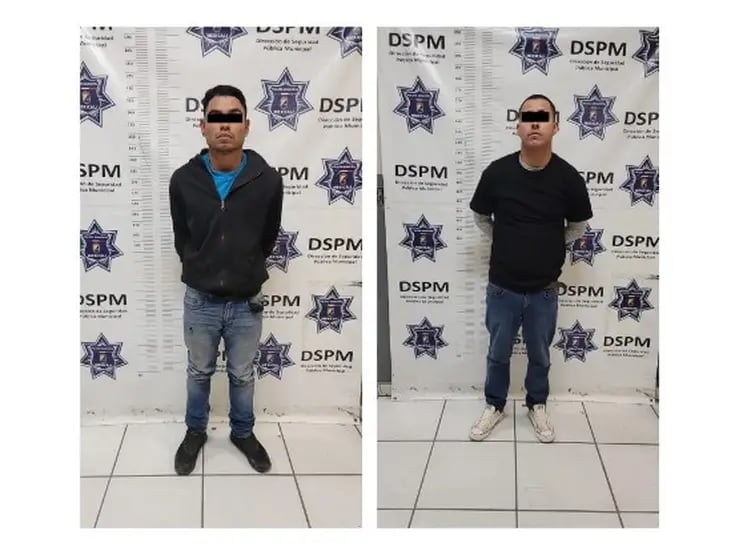Arrestan a dos con droga en Pueblo Nuevo