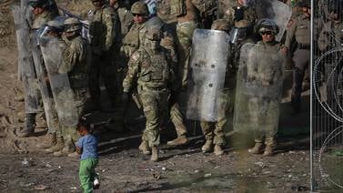 Guardia Nacional  de Texas refuerza vigilancia en frontera Cd. Juárez-El Paso