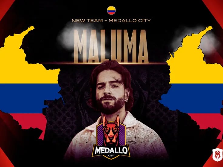 ¡Oficial! Maluma se une al fútbol como presidente del Medallo City en el Kings World Cup