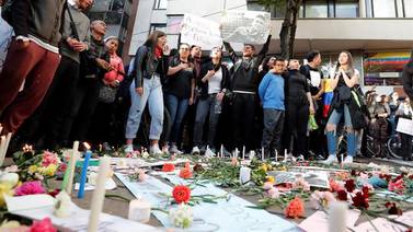 Bogotá llora a Dilan, joven muerto en protesta de Colombia