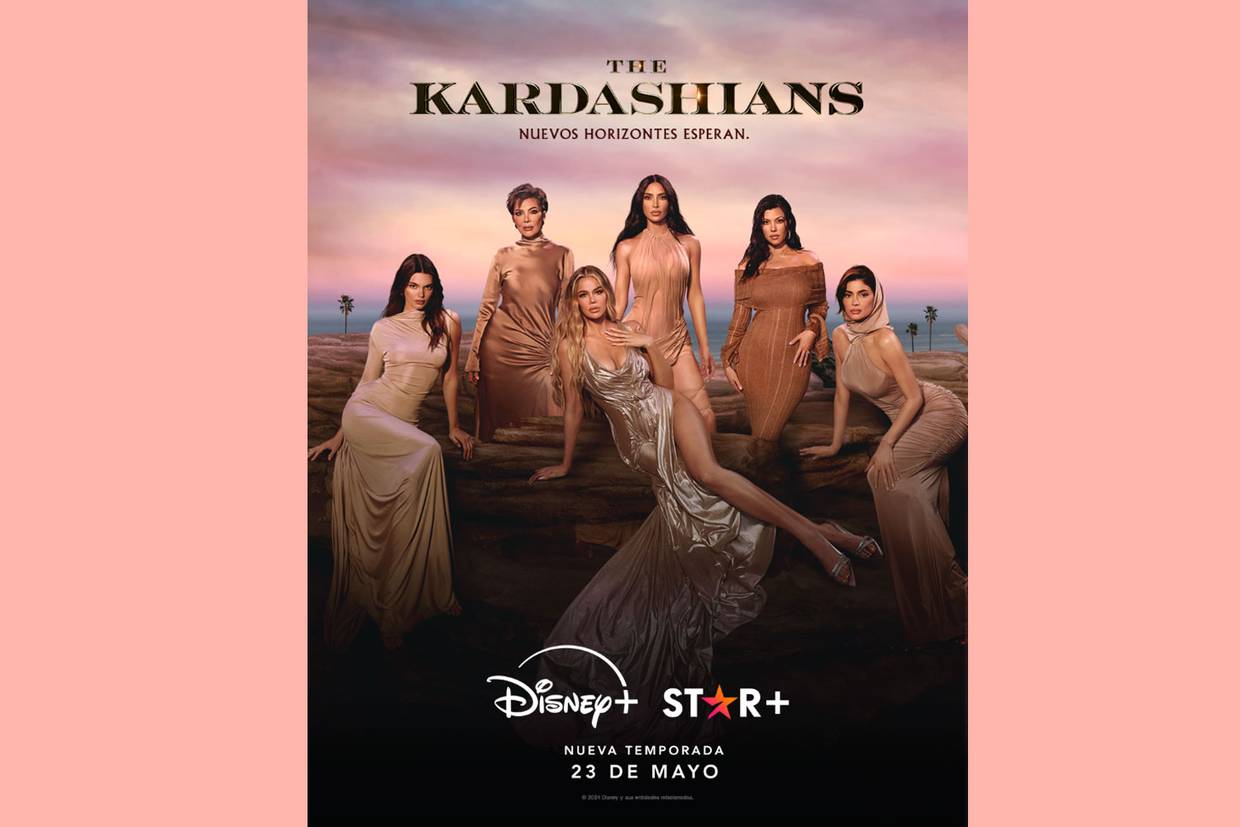 La quinta temporada del reality show de Las Kardashian se estrena el próximo 23 de mayo por la plataforma Disney+ y Star+.