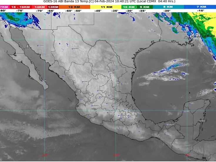 Clima en México: Se prevén vientos fuertes con posibles tolvaneras en la mayor parte del país y lluvias con intervalos de chubascos en Baja California, Veracruz, Oaxaca y Chiapas