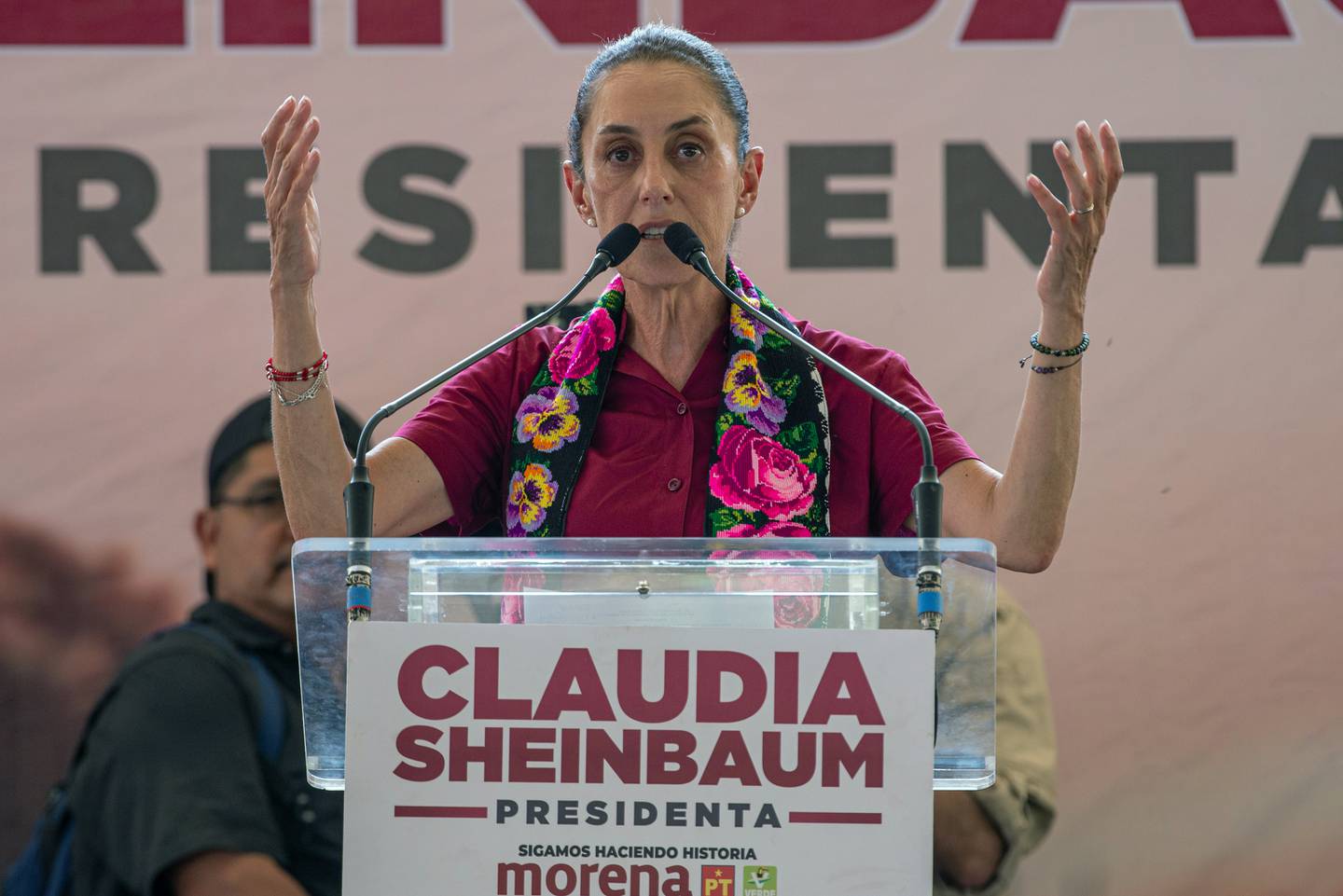 La candidata presidencial del oficialismo mexicano, Claudia Sheinbaum. Imagen de archivo. EFE/Carlos López