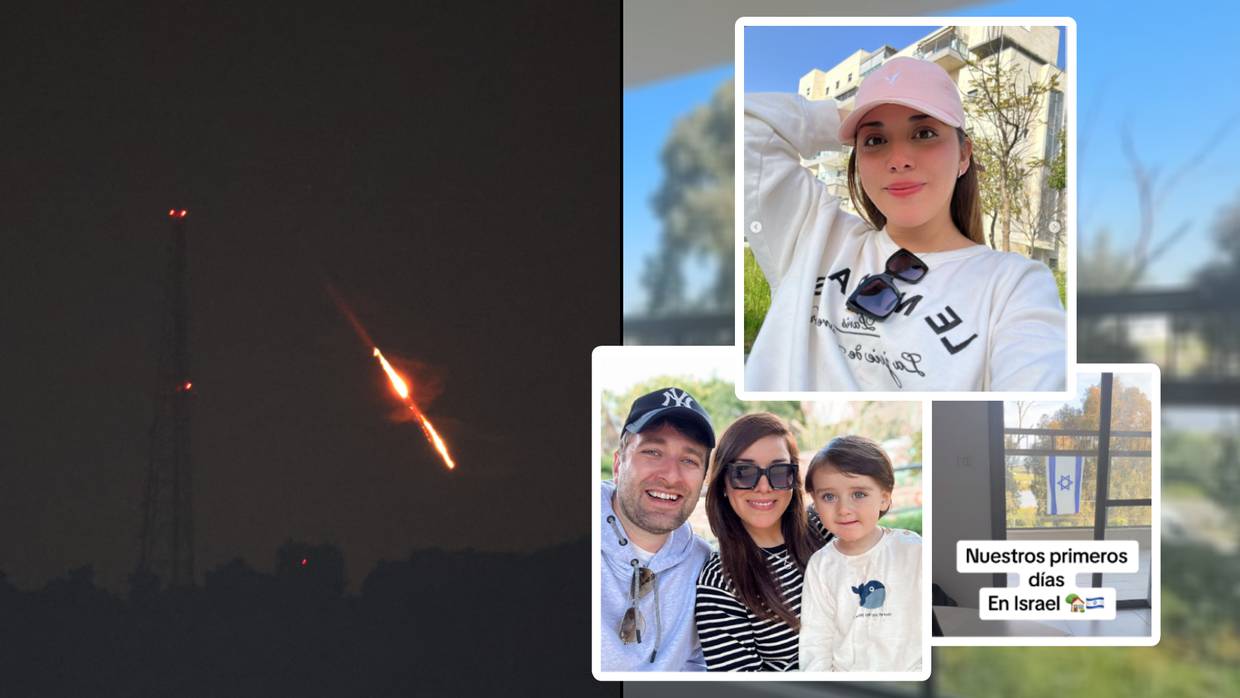 Érika Zárate, junto a su esposo Yeka y su hijo Edén, ha ganado popularidad en las redes sociales bajo el nombre ‘Una Familia en Israel’. Foto: @unafamiliaenisrael en Instagram