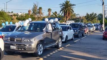 Gran Caravana por La Vida y La Familia sale a las calles de Hermosillo